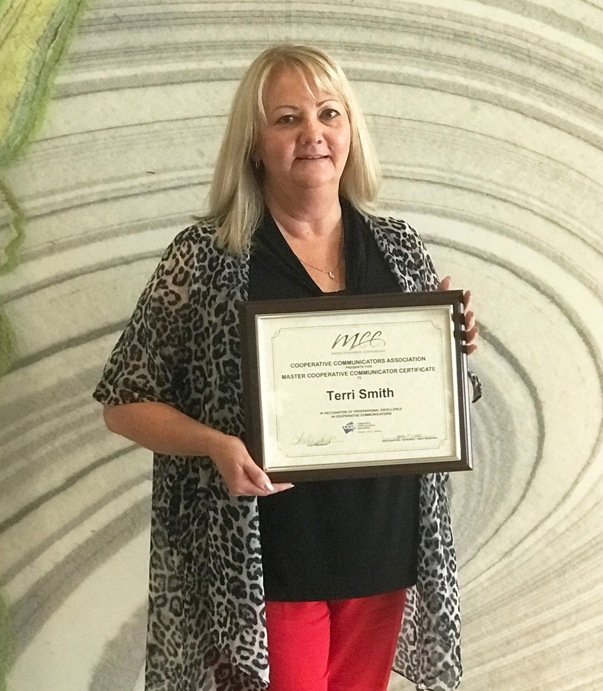 Master Communicator Terri Smith.