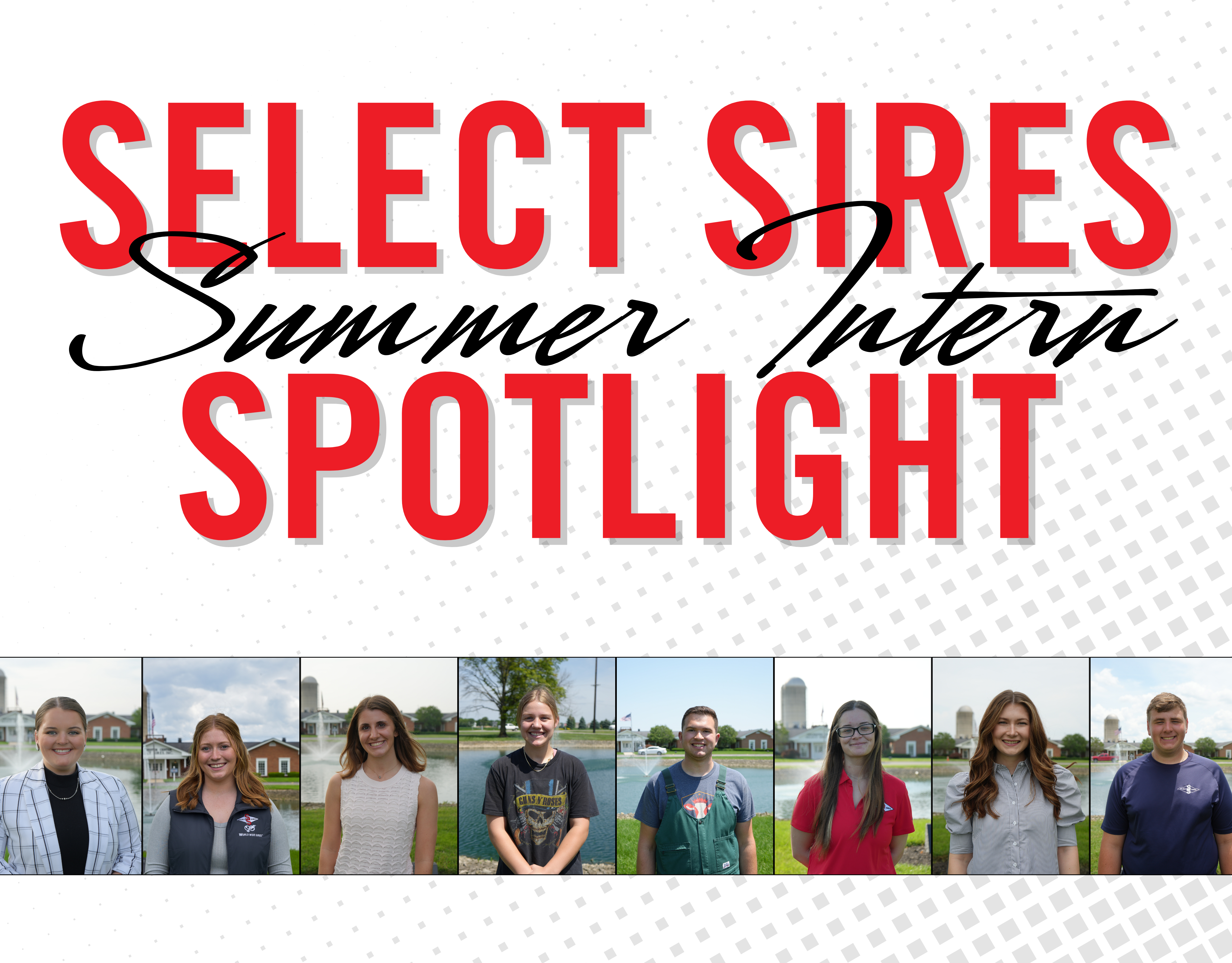 Eight interns join Select Sires Inc. to expand their professional ...